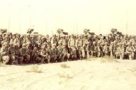 D Company 1-327 in Desert Storm